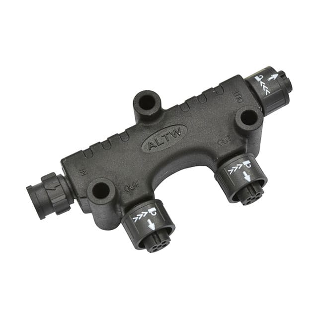 AB-AD-555500-FFMF00-Q001 CONN T-ADAPTER 5P-5/5/5P M-F/F/F