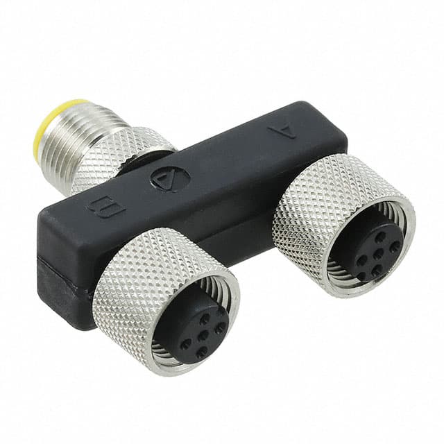 SPL001W BK032 CONN Y-ADPT 5P-5/5P M-F/F INLINE