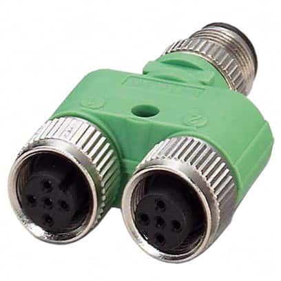 1683468 CONN Y-ADPT 5P-5/5P M-F/F INLINE