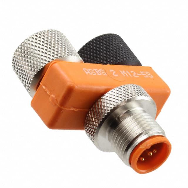 ASBS 2 M12-5S CONN Y-ADPT 5P-4/4P M-F/F INLINE