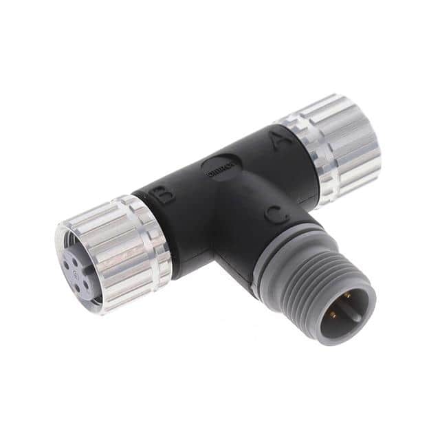 XS2R-D422-1 CONN T-ADPT 4P-4/4P M-F/F INLINE