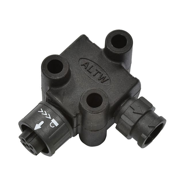 AB-AD-000505-0FM-LQ001 CONN ADAPTER 5P-5P F-M INLINE RA