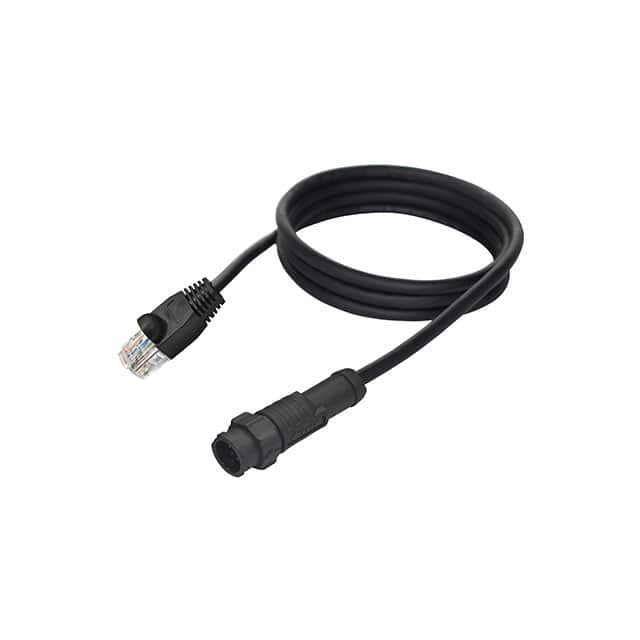 AB-AU08ML-UPBML-QH002 CONN ADAPTER 8P-8P M-M INLINE