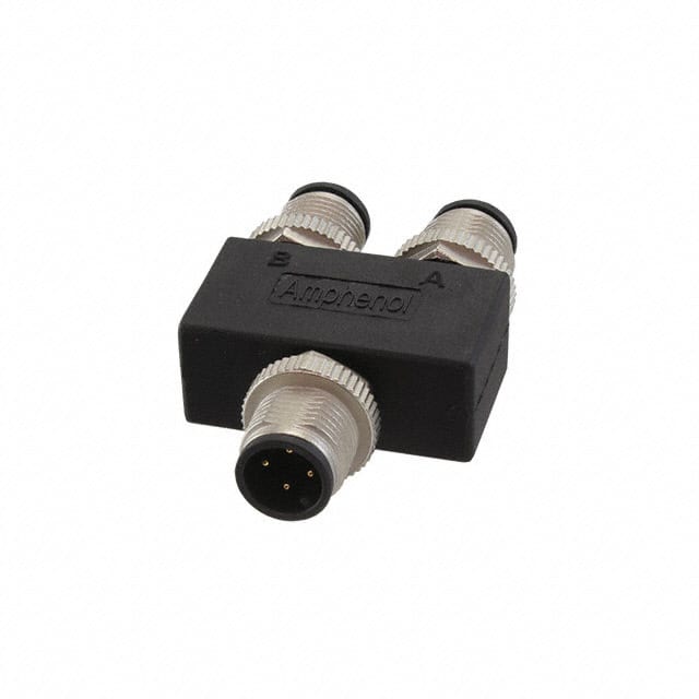 YA-A04M-A04M-A04M-01 CONN Y-ADPT 4P-4/4P M-M/M INLINE