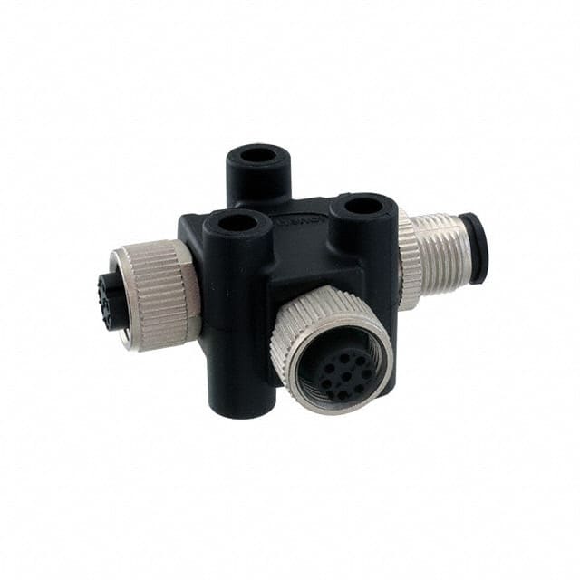 TA-A06F-A06M-A06F-01 CONN T-ADPT 6P-6/6P F-F/M INLINE