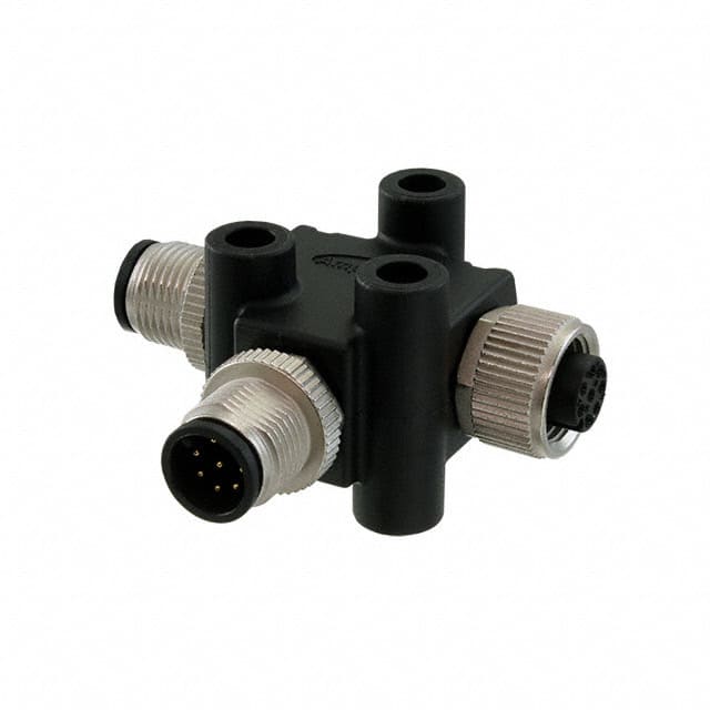 TA-A08M-A08F-A08M-01 CONN T-ADPT 8P-8/8P M-F/M INLINE