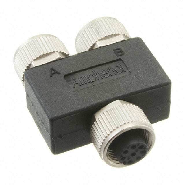 YA-A06F-A06F-A06F-01 CONN Y-ADPT 6P-6/6P F-F/F INLINE
