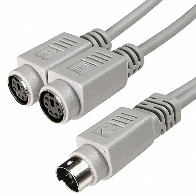 ABNAK CONN Y-ADPT 6P-6/6P M-F/F INLINE
