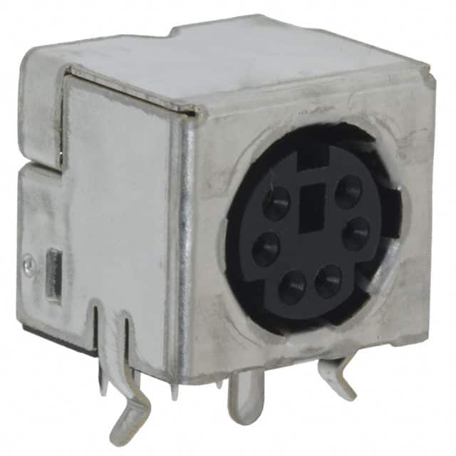 5749180-1 CONN RCPT FMALE MINI DIN 6P SLDR