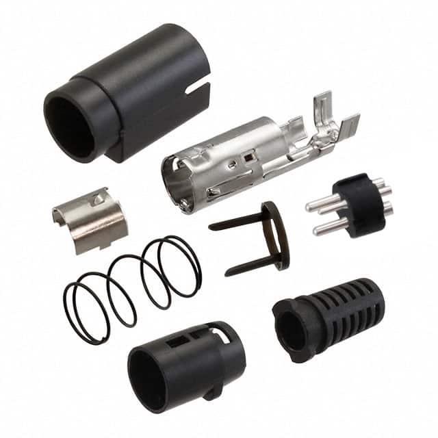 KPPX-3P CONN PLUG MALE 3P SOLDER CUP