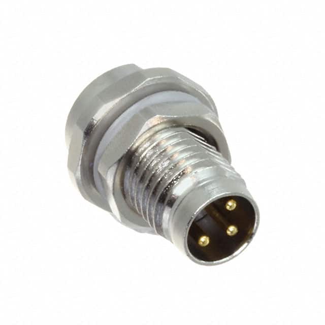 T4030014031-000 CONN PLUG MALE 3P GOLD SLDR CUP