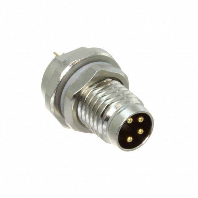 T4030014041-000 CONN PLUG MALE 4P GOLD SLDR CUP