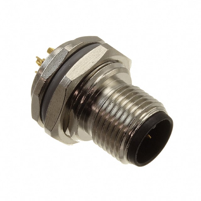 T4130012051-000 CONN RCPT MALE 5P GOLD SLDR CUP
