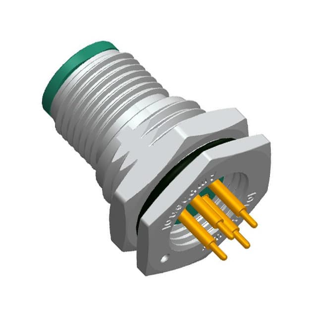 M12A-04PMMP-SF8001 CONN PLUG MALE 4POS GOLD SOLDER