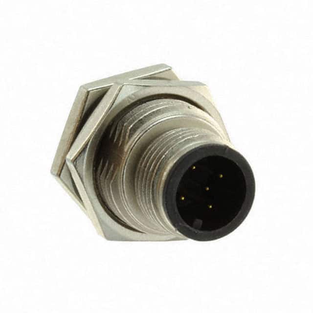 M12A-05PMMS-SF8001 CONN PLUG MALE 5P GOLD SLDR CUP