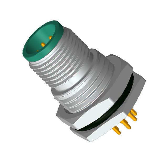 M12A-08PMMP-SF8001 CONN PLUG MALE 8POS GOLD SOLDER