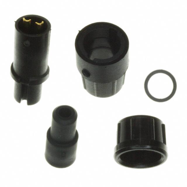 16282-2SG-311 CONN PLUG FMALE 2P GOLD SLDR CUP