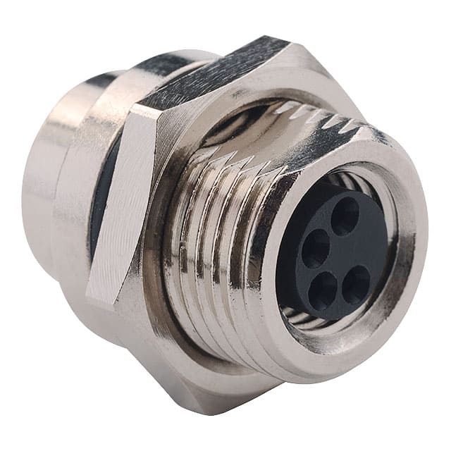855-004-203R004 CONN PLUG FMALE 4P GOLD SLDR CUP