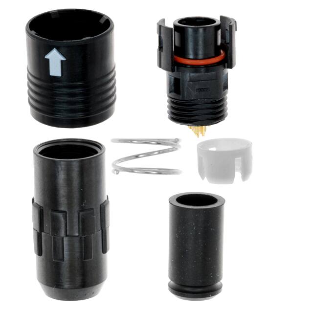 HR30-8P-12P(71) CONN PLUG MALE 12P GOLD SLDR CUP