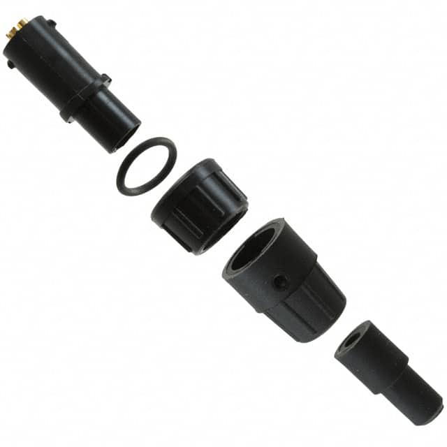 16282-3PG-318 CONN PLUG MALE 3P GOLD SLDR CUP