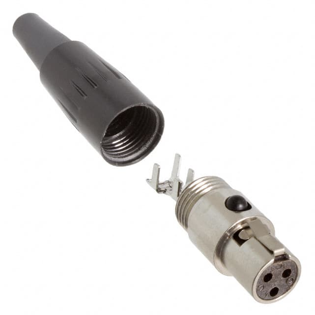TA3FX CONN PLUG FMALE MINI XLR 3P SLDR