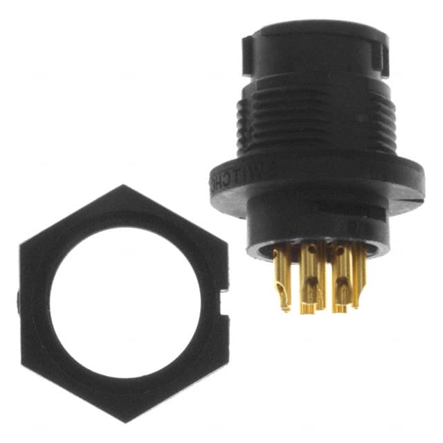 EN3P8MX CONN RCPT MALE 8P GOLD SLDR CUP
