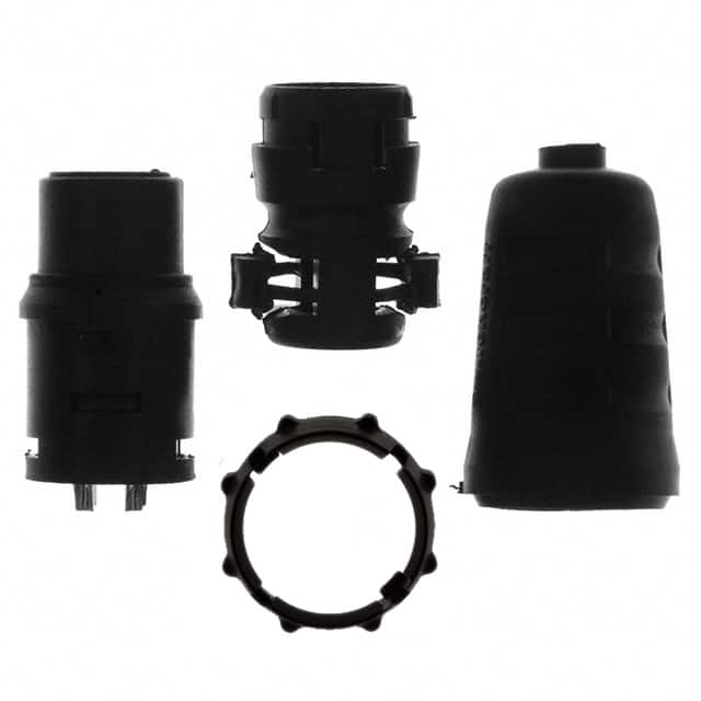 EN3C4FX CONN PLUG FMALE 4P GOLD SLDR CUP