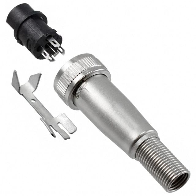 SL405FX CONN PLUG FMALE 5P SOLDER EYELET