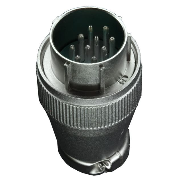 SRCN6A21-10P CONN PLUG MALE 10P SOLDER CUP
