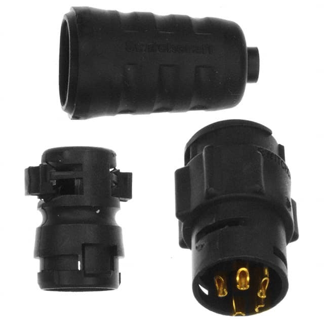 EN3L5FX CONN RCPT FMALE 5P GOLD SLDR CUP