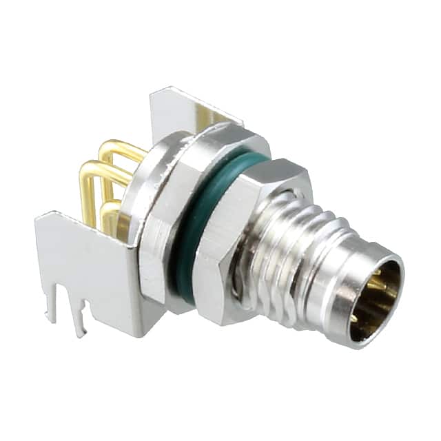 M8S-04PMMR-SF8001 CONN PLUG MALE 4POS GOLD SOLDER