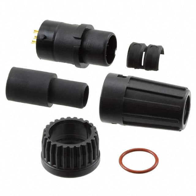 W6A82-8PG-528 CONN PLUG MALE 8P GOLD SLDR CUP