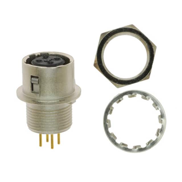 HR10-7R-4SA(73) CONN RCPT FMALE 4POS GOLD SOLDER