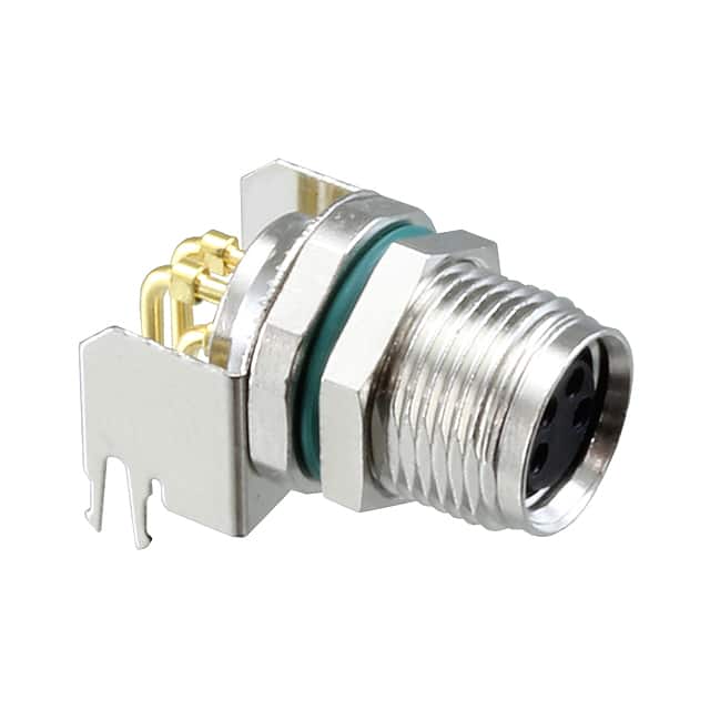 M8S-04PFFR-SF8001 CONN RCPT FMALE 4POS GOLD SOLDER