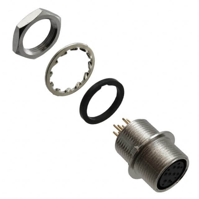 HR25-7TR-8SA(73) CONN RCPT FMALE 8POS GOLD SOLDER