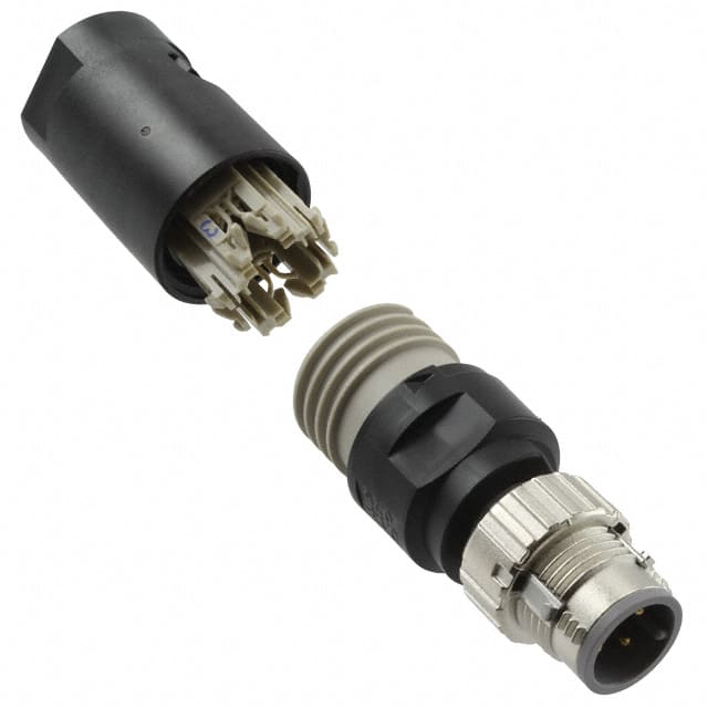 XS5G-D418 CONN PLUG MALE 4P GOLD IDC BLOCK