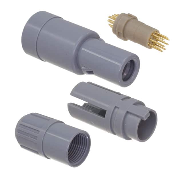 PAA.M1.0GL.AC39G CONN PLUG MALE 10P GOLD SLDR CUP