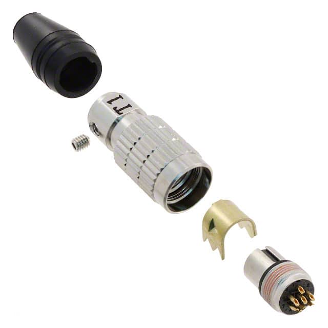 HR25-7TP-8S(72) CONN PLUG FMALE 8P GOLD SLDR CUP