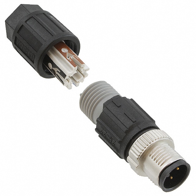 1521575 CONN PLUG MALE 4POS GOLD IDC