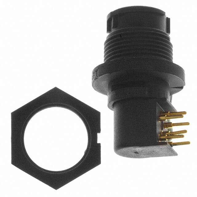 EN3P6FRAPCX CONN RCPT FMALE 6POS GOLD SOLDER