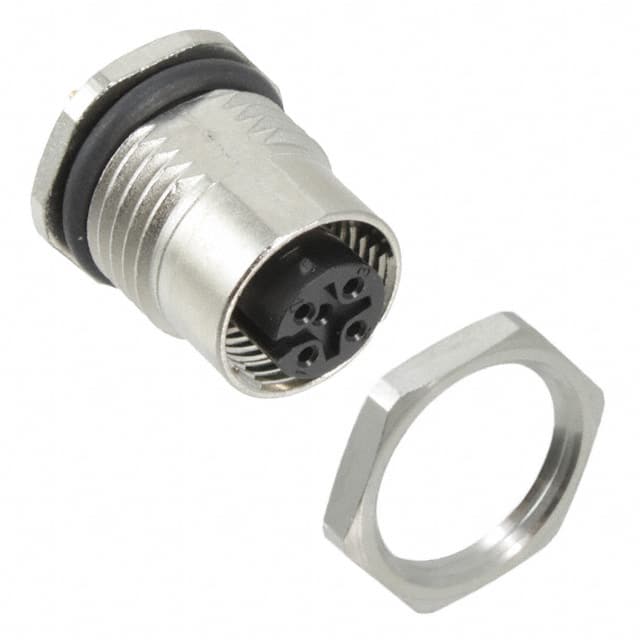 1553462 CONN RCPT FMALE 4POS GOLD SOLDER