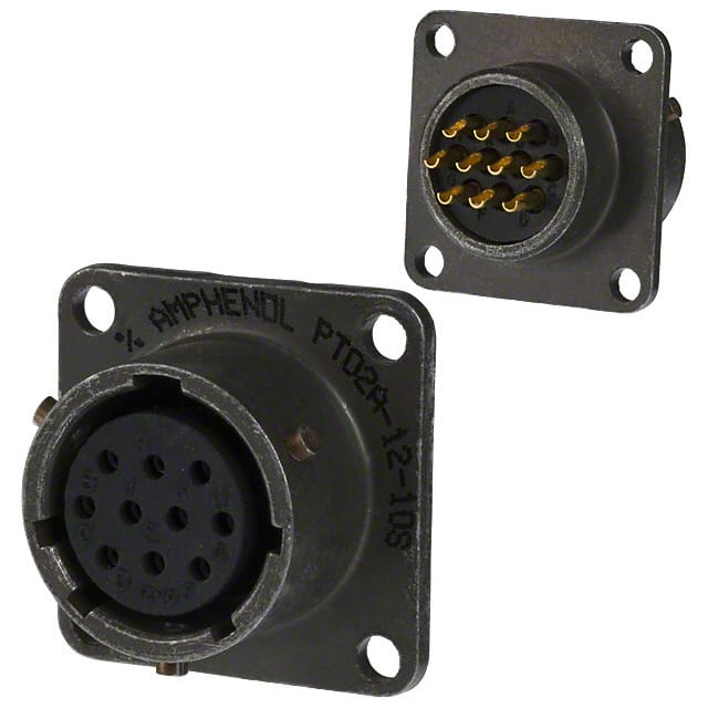 PT02A-12-10S CONN RCPT FMALE 10P SOLDER CUP