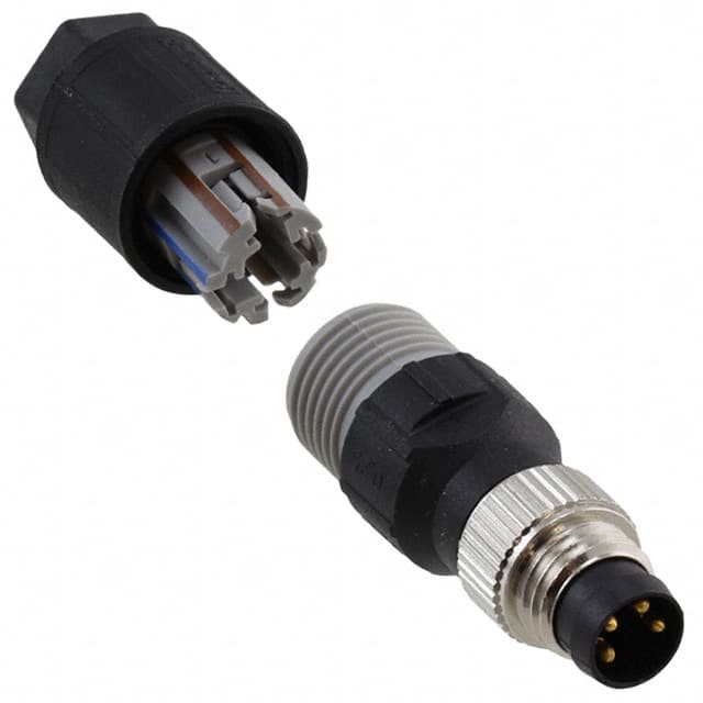 1441011 CONN PLUG MALE 4POS GOLD IDC
