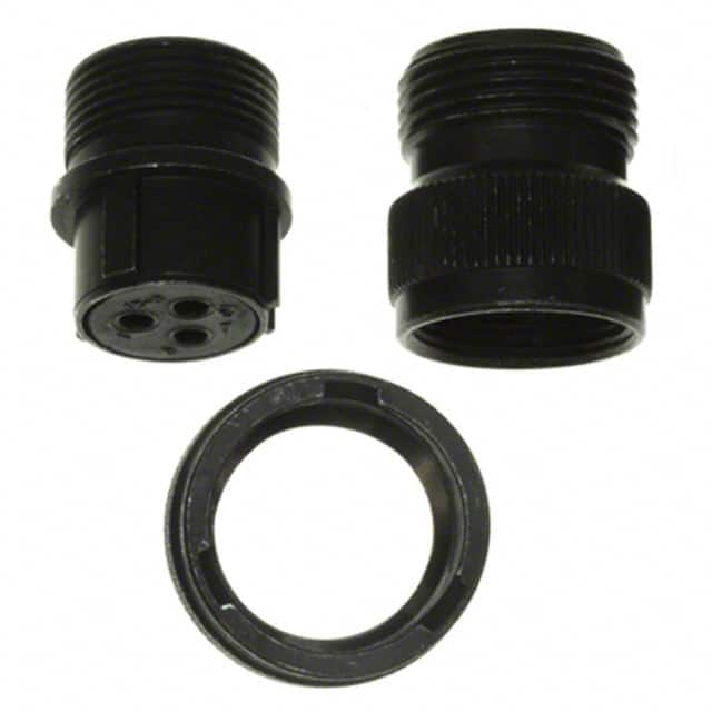 PT06A-12-3S CONN PLUG FMALE 3P GOLD SLDR CUP