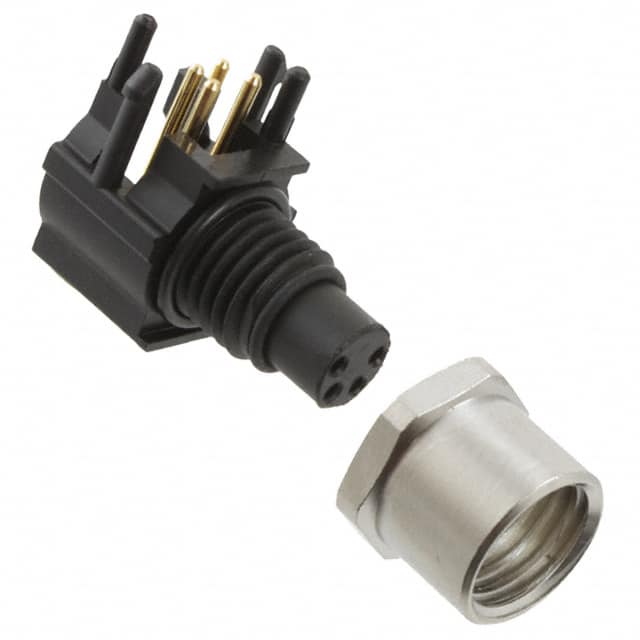 1526169 CONN RCPT FMALE 4POS GOLD SOLDER