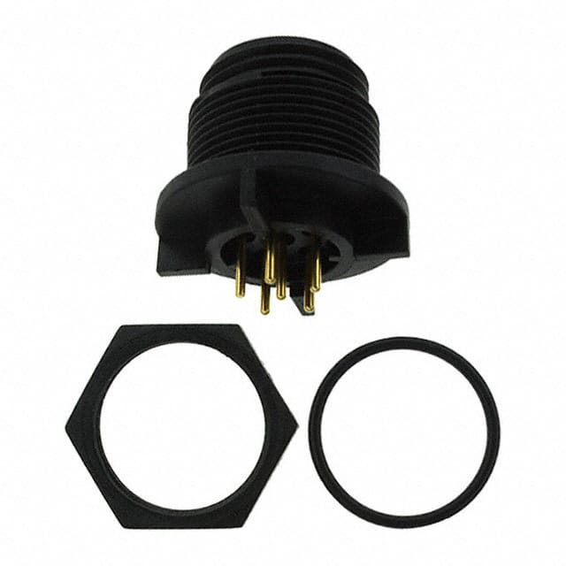 PX0413/06S/PC CONN RCPT FMALE 6POS GOLD SOLDER