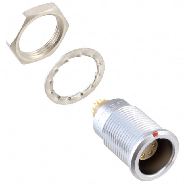 EGG.0B.306.CLL CONN RCPT FMALE 6P GOLD SLDR CUP