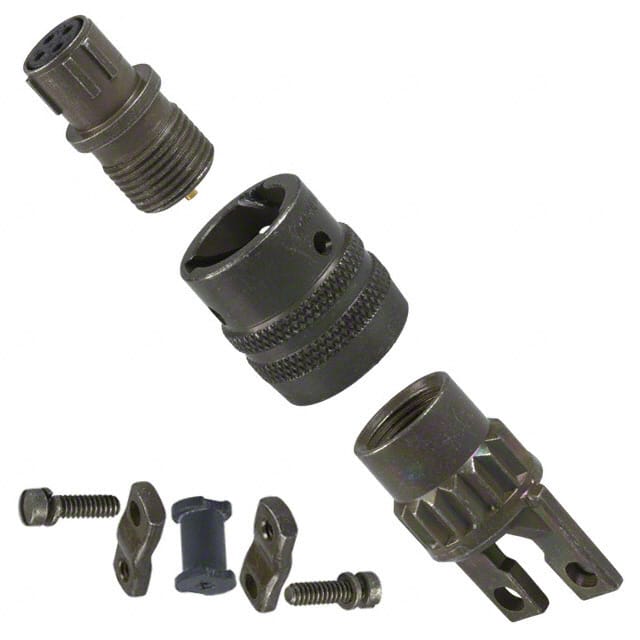 PT06A-8-4S(SR) CONN PLUG FMALE 4P GOLD SLDR CUP