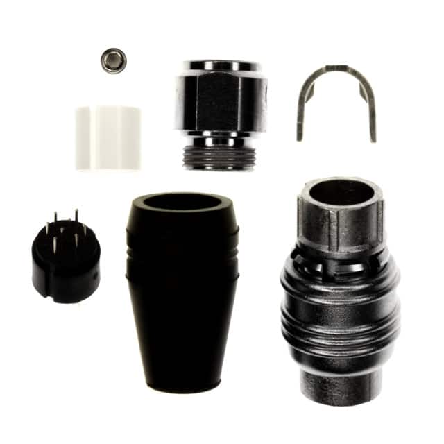 HR25A-7P-8P CONN PLUG MALE 8P GOLD SLDR CUP