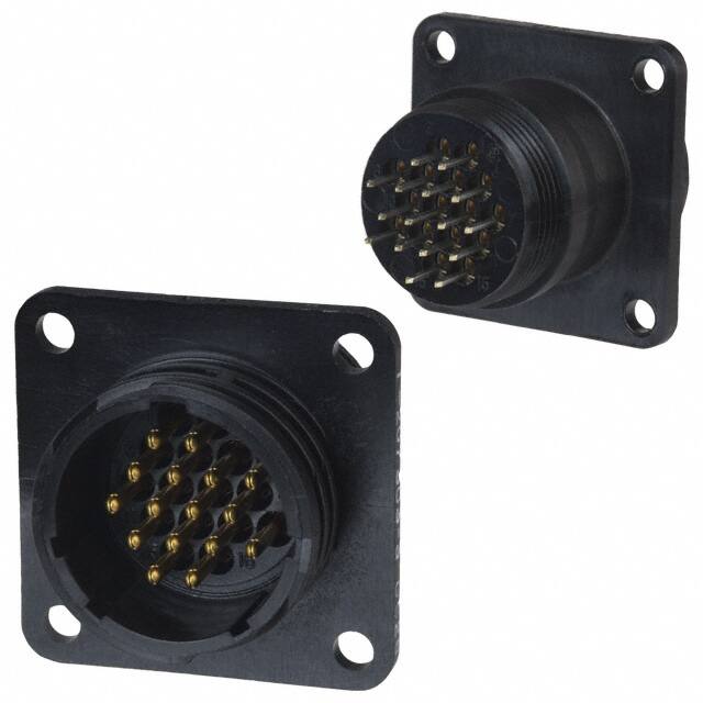 1-207303-3 CONN RCPT MALE 16POS GOLD SOLDER